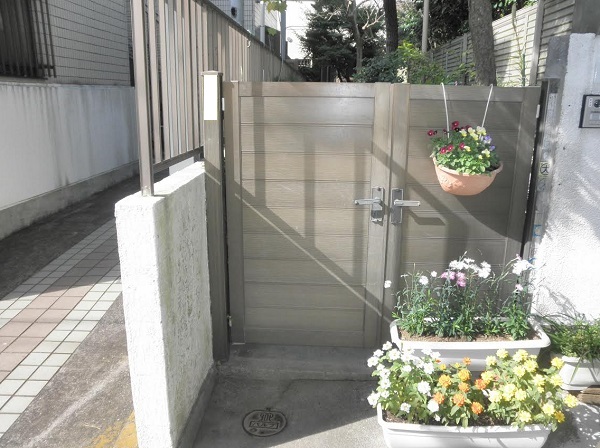 三島市加茂門扉改修 静岡県東部の外構 エクステリア 工事 静岡 神奈川県の新築外構工事の設計 施工のmｋプランニング