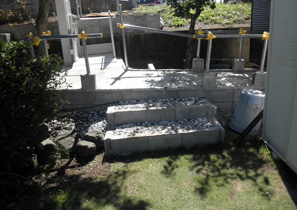 ｄｉｙ工事で使用するコンクリート モルタル の作り方 活用法 静岡 神奈川県の新築外構工事の設計 施工のmｋプランニング